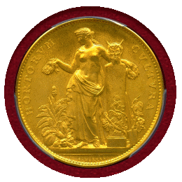 【SOLD】フランス (1880-DT) 金メダル 国立園芸協会 PCGS SP64
