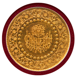【SOLD】トルコ 1964年 500クルシュ金貨 MONNAIE DE LUXE NGC MS66