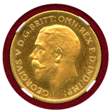 【期間限定】イギリス 1911年 1/2ソブリン 金貨 ジョージ5世 NGC PF67CAMEO