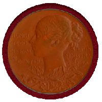 【SOLD】イギリス 1897年 銀/銅メダル ヴィクトリア女王即位60周年 MS61/62BN