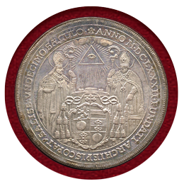 【SOLD】オーストリア  (1682) ターラー 銀貨 リスライク 大司教1100周年 PF66