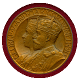 イギリス 1911年 銅メダル ジョージ5世戴冠記念 PCGS SP65Matte