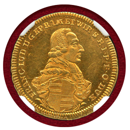 ドイツ 1779年 ヴュルツブルク グルデン金貨 NGC MS62