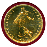 【SOLD】フランス 1978年 1フラン 金貨 ピエフォー 種を蒔く女神 PCGS PR67