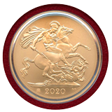 【SOLD】イギリス 2020年 ソブリン 金貨 EU離脱記念