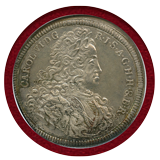 【SOLD】ドイツ レーゲンスブルク 1737 ターラー 銀貨 カール6世 NGC MS62