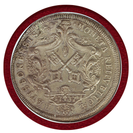 【SOLD】ドイツ レーゲンスブルク 1737 ターラー 銀貨 カール6世 NGC MS62