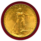 アメリカ 1924年 20ドル 金貨 セントゴーデンス PCGS MS65+