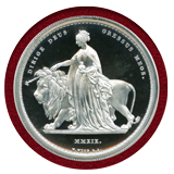 イギリス 2019年 5ポンド(2oz) 銀貨 ウナとライオン NGC PF69UC