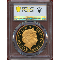 【SOLD】イギリス 1999年 5ポンド 金貨 ダイアナ PCGS PR64DCAM