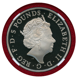 イギリス 2015 £5 銀貨 シャーロット王女生誕/洗礼2枚セット PF69UC/PF70UC