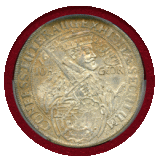 ドイツ ザクセン 1630年 ターラー銀貨 アウグスブルク信仰告白100年 PCGS MS61