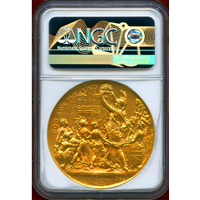 イギリス 1902年 金メダル エドワード7世 戴冠式記念 NGC MS67