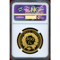 【SOLD】スイス 現代射撃祭 2018年 500フラン 金貨 シュタンス NGC PF70UC