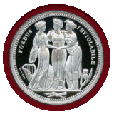 イギリス 2020年 5ポンド(2oz) 銀貨 プルーフ スリーグレイセス