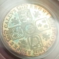 【SOLD】イギリス 1799年 シリング 銀貨 試作貨 ウェールズ大公 PCGS PR64