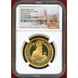 【SOLD】イギリス 2022年 100ポンド 金貨 ジェームズ1世 NGC PF70UC FR