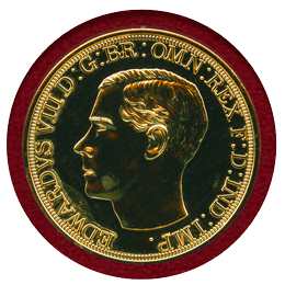 【SOLD】イギリス (1936) リストライク パターン銀貨 6枚セット エドワード8世