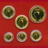 【SOLD】イギリス (1936) リストライク パターン銀貨 6枚セット エドワード8世