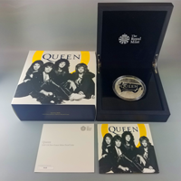 イギリス 2020年 10ポンド(5oz) 銀貨 プルーフ QUEEN