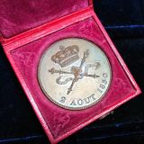 フランス 1830年 5フラン 試作銅貨 2AOUT アンリ5世