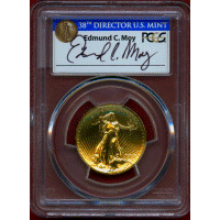 アメリカ 2009年 $20 金貨 ウルトラハイレリーフ PCGS MS70PL Moyサイン