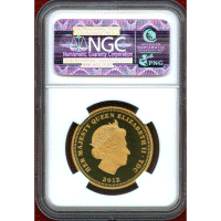 【SOLD】トリスタンダクーニャ 2012年 2ポンド 金貨 ウナとライオン NGC PF69UC