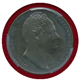 【SOLD】イギリス (1835) ファンタジー クラウン ピューター貨 スリーグレイセス PR64