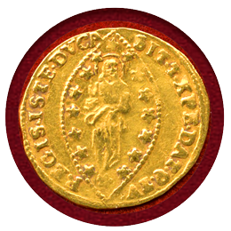 イタリア ヴェネチア 1789-1797年 ゼッキーノ 金貨 ルドヴィーコ・マニン
