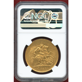 イギリス 1887年 5ポンド 金貨 ヴィクトリア ジュビリーヘッド NGC MS61