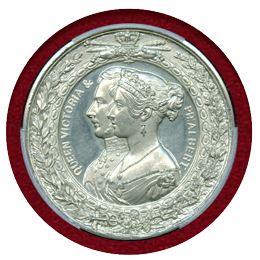 【SOLD】イギリス 1851年 WMメダル ロンドン万国博覧会記念 ヴィクトリア SP62