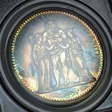 フランス 1964年 10フラン 試作銀貨(ESSAI) ヘラクレス PCGS SP66