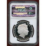 イギリス 2014年 2ポンド 銀貨 ブリタニア NGC PF70UC