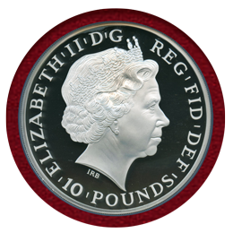 【SOLD】イギリス 2013年 10ポンド(5oz) 銀貨 ブリタニア NGC PF70UC FR