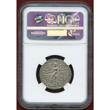 セレウコス朝 c.95-75BC テトラドラクマ銀貨 フィリッポス1世 NGC AU