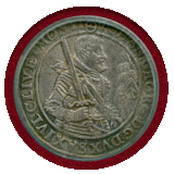 ドイツ ザクセン 1626HI ターラー銀貨 ヨハン・ゲオルク1世 PCGS AU55