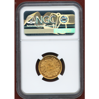 【SOLD】スイス 1916B 20フラン 金貨 アルプスと少女 NGC MS66