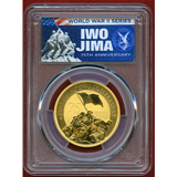 ツバル 2020年 100ドル金貨 プルーフ 硫黄島の戦い75周年記念 PCGS MS70