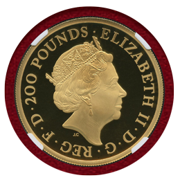 イギリス 2022年 ￡200(2oz) 金貨 シーモアパンサー NGC PF70UC FDI