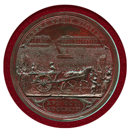 【SOLD】フランス 1793年 銅メダル マリーアントワネット NGC MS63BN