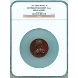【SOLD】フランス 1793年 銅メダル マリーアントワネット NGC MS63BN