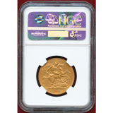 イギリス 1902年 2ポンド 金貨 エドワード7世 NGC PF62 Matte