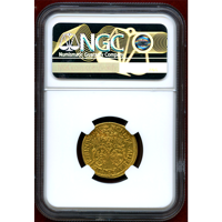 ドイツ ニュルンベルク 1649年 ラムダカット 金貨 子羊 NGC AU58