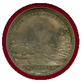 ドイツ ニュルンベルク 1779KR ターラー 銀貨 都市景観 NGC AU53