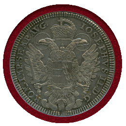 ドイツ ニュルンベルク 1779KR ターラー 銀貨 都市景観 NGC AU53