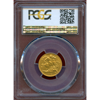イギリス 1902年 1/2ソブリン 金貨 エドワード7世 PCGS PR61 Matte