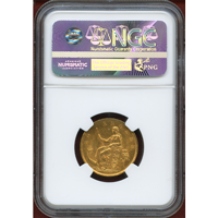 【SOLD】デンマーク 1873年 20クローネ 金貨 クリスチャン9世 NGC MS63