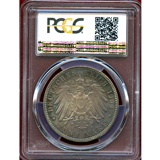 【SOLD】ドイツ ブレーメン 1906J 5マルク プルーフ銀貨 PCGS PR66 TONE