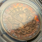 【SOLD】ドイツ ブレーメン 1906J 5マルク プルーフ銀貨 PCGS PR66 TONE