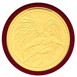 パプアニューギニア 2020年 500キナ 金貨 極楽鳥 PCGS PR70Matte